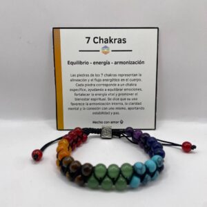 Pulsera 7 Chakras